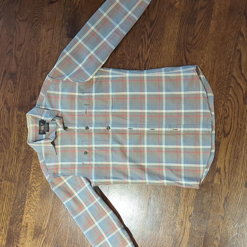 RRL plaid shirt